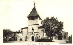 Eglise st Martin, début du siècle dernier 1904