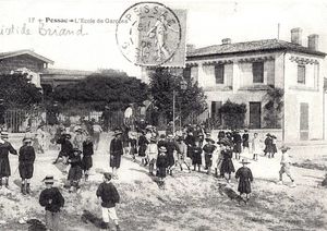 Ancienne école de Garçon de Pessac 1896