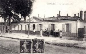 Gendarmerie de Pessac 1908
