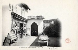 La Louvesc, le centre 1902