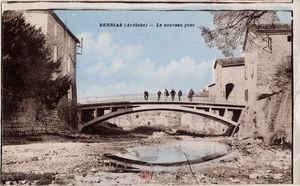 Le pont sur le granzon 1893