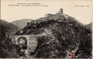 Antragues, vue panoramique 1896
