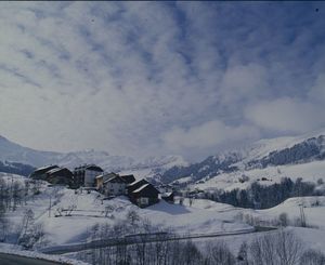 Les villages de montagne sous la neige 1982
