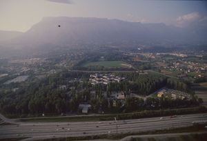 Le centre national d'études des télécommunications et le mont saint Eynard 1988