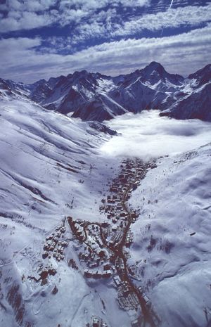 Station les Deux Alpes 1984