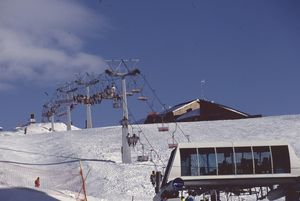 Remontée mécanique de l'Alpe d'Huez 1984