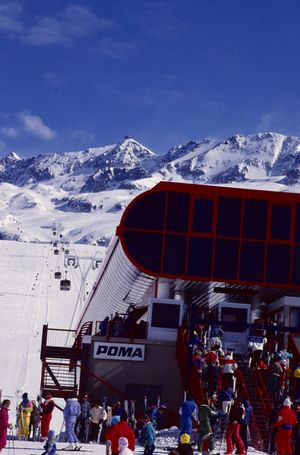 Télécabine de l'Alpe d'Huez 1984