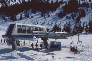 Les télésièges de l'Alpe d'Huez 1984