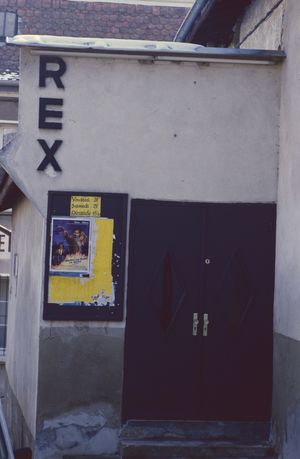 L'ancien cinéma Rex de Tullins 1985