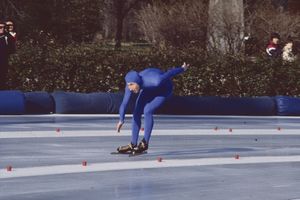 Championnat de France patinage de vitesse junior 1982