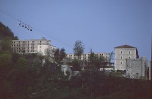 Le fort Rabot et le téléphérique de la bastille 1992