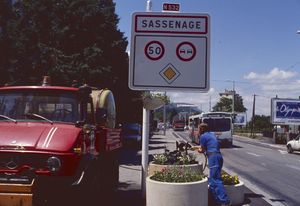 L'entrée de Sassenage 1992