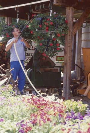 L'entretien des espaces verts à Sassenage 1992