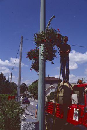 L'entretien des espaces verts à Sassenage 1992