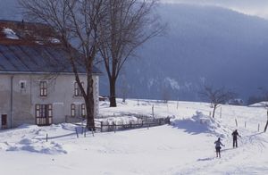 Ski de fond sur le plateau du Vercors 1982