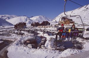 La station de ski de Chamrousse 1982