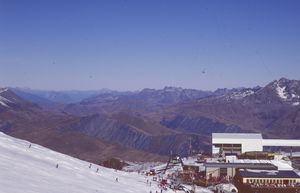 La station de ski des deux alpes 1982