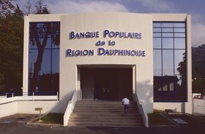 La banque populaire de la région dauphinoise 1984