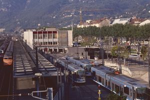 La place de la gare 1984
