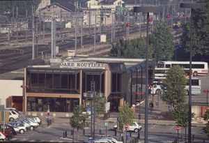 L'Ancienne gare routière de Grenoble 1984
