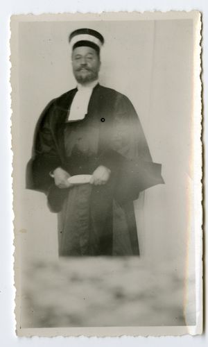 Portrait du maire d'échirolles André DELACHANAL 1930