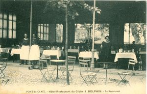 Hôtel du Globe à Pont de claix 1924