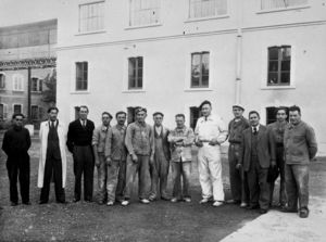 Les ouvriers des moulins Villancourt 1953