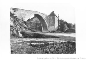 Le vieux Pont de Claix 1880