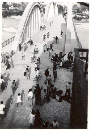 Libération de Fontaine sur le pont du Drac 1944