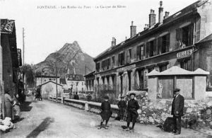 L'école du pont du Drac à Fontaine 1910