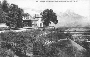 Le cottage du Mûrier à Gières 1908