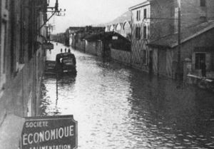 Inondations à Saint Martin d'Hères 1936