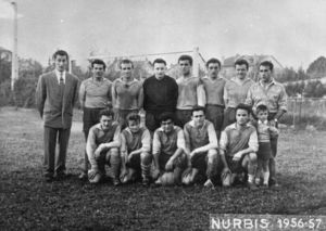 Equipe Nurbis Rugby de Saint Martin d'Hères 1956