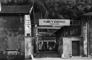 L'usine Neyrpic de la Galochère 1965