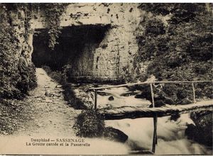 La passerelle des cuves de Sassenage 1890