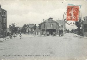 La Place du Javeau 1915