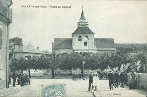 Place de l'église 1905