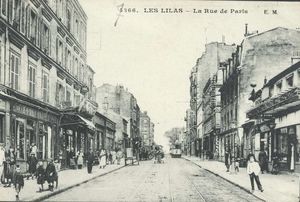 La rue de Paris 1916