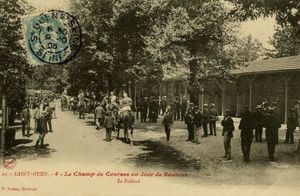 Le Champ de Courses un jour de réunion 1904
