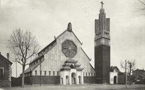 L'église Notre Dame des Missions 1945