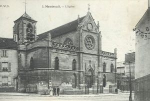 L'église 1907