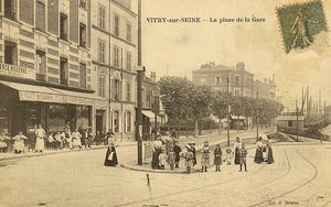 La Place de la Gare 1908