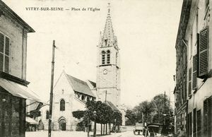 Place de l'église 1905