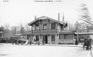 La gare 1900