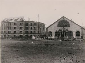 Construction de la Cité Universitaire 1931