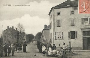 Avenue du Grand Pont 1910