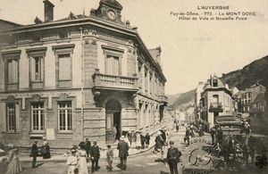 Hôtel de Ville et nouvelle poste 1910