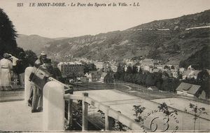 Le Parc des Sports et la Ville 1920