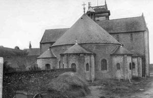 L'église abbatiale 1890