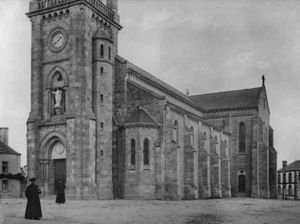 Eglise Saint-Mélec 1890